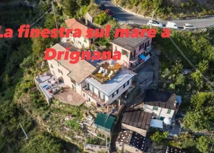 La Finestra Sul Mare A Drignana Feriehus Vernazza